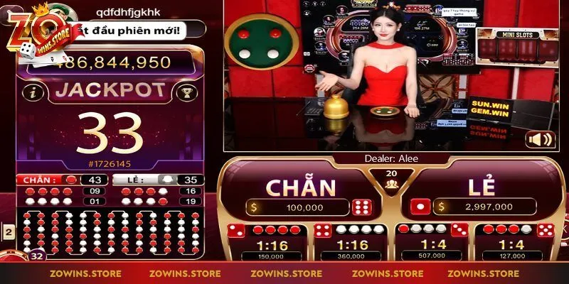 Kho game cá cược tại casino online Zowin đa dạng